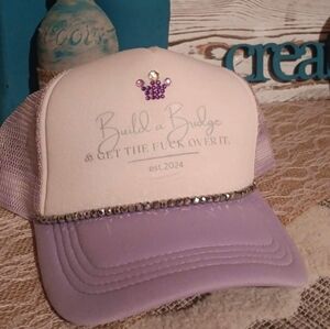 "Build a Bridge & Get the F*ck Over It" Trucker Hat
